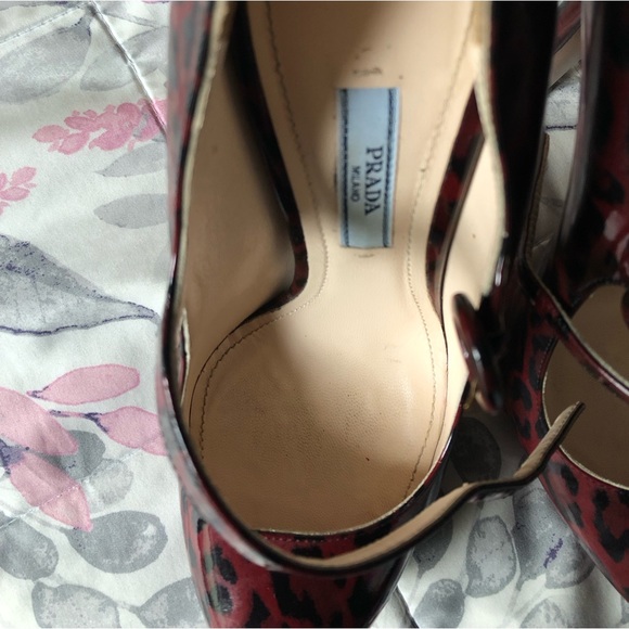 Prada Mary Jane Leopard Pumps - Picture 5 of 8